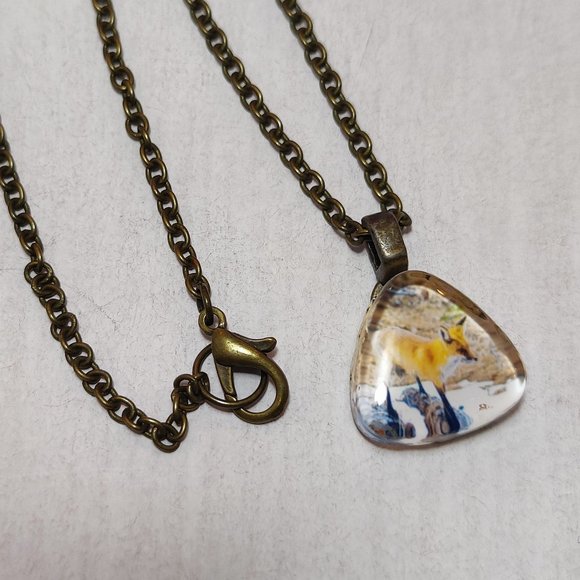 Delicate Red Fox Necklace - Picture 4 of 5